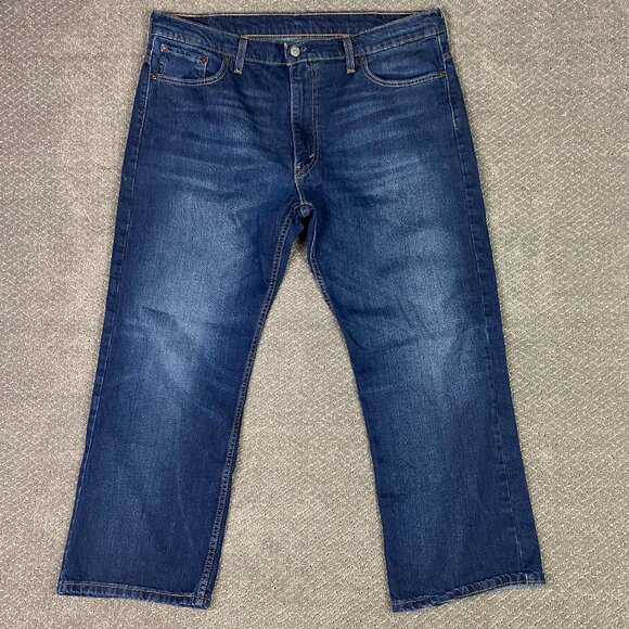 Levi's 569 Loose Straight Fit Jeans Men's 38 x 30 Measures 40 x 28 Blue - Picture 1 of 12